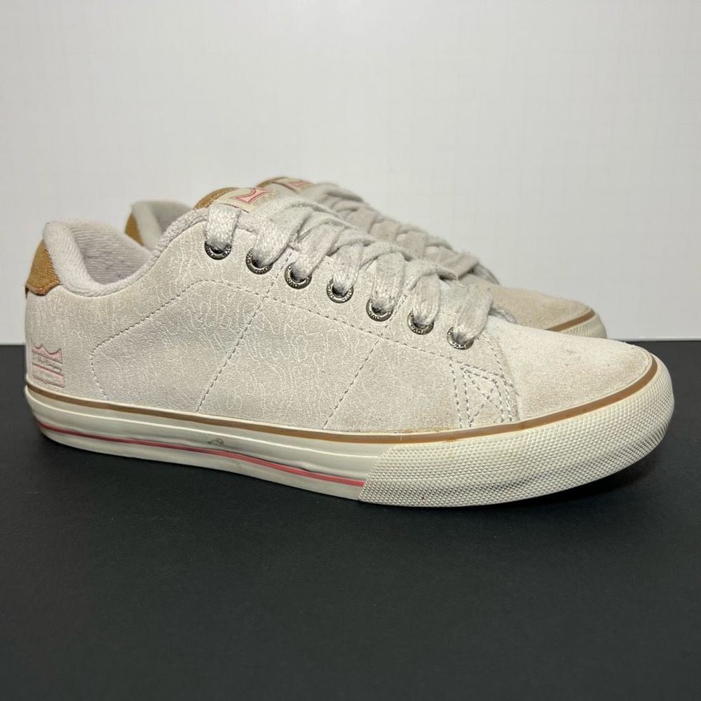 Womens DVS Shoes Gavin CT Cream Skate Shoes / Size 6.5